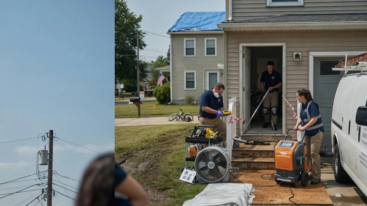 Water Damage Repair in New Baltimore, MI near me